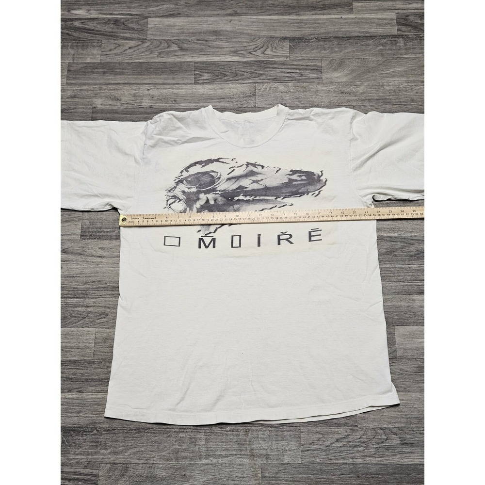 Vintage 90's Aliens Graphic Type White T-Shirt Size Large Single Stitched - Picture 6 of 8